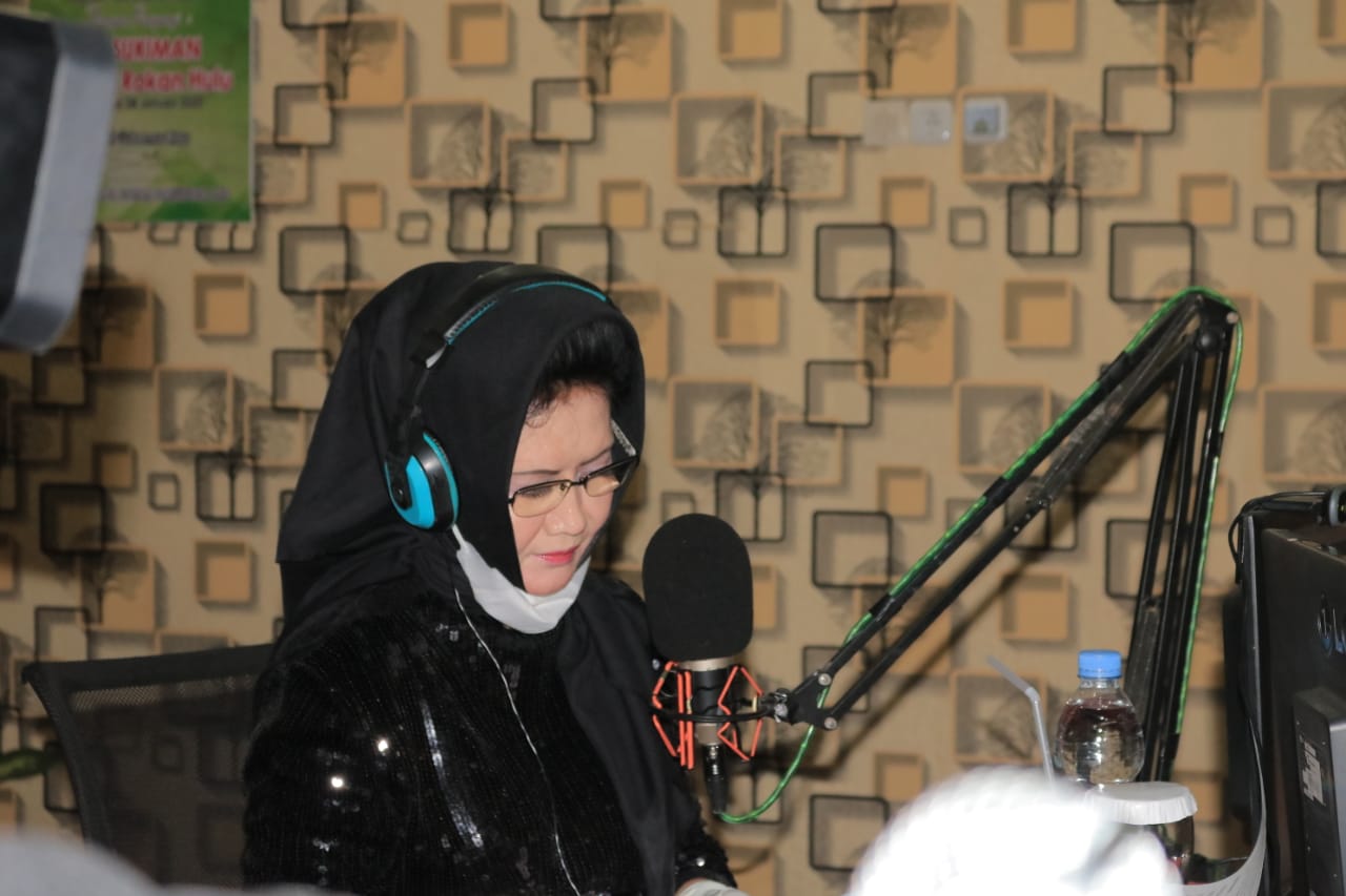 Hj. Peni Sukiman, Ketua TP PKK Rohul, Kepeduliannya Dengan Kaum Wanita, Langsung Berikan Himbauan