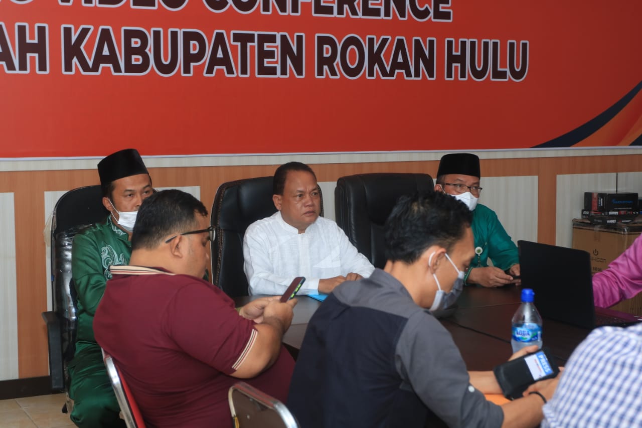 Kadis Kominfo Rohul Drs. Yusmar, M.Si Buka Secara Resmi Sosialisasi SIPD Bagi Organisasi Wartawan Se Rokan Hulu