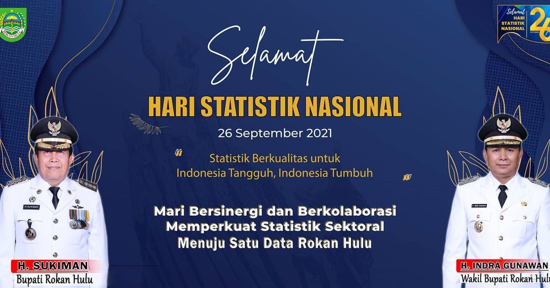 Selamat Hari Statistik Nasional Ke-61 Tahun 2021 Statistik Berkualitas Untuk Indonesia Tangguh, Indonesia Tumbuh