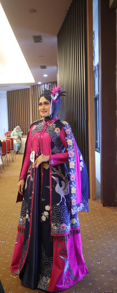 HUT DWP Ke-23 ,Batik Tulis Rohul Motif ”Burung Truwok Sawah” Raih Juara Favorit di Provinsi Riau