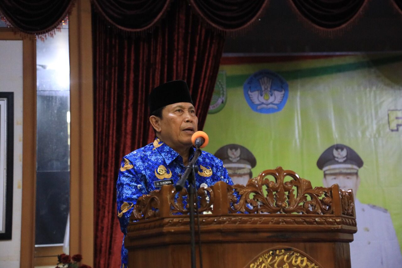 Hadiri Lokakarya 7, Bupati Rohul H. Sukiman Buka Festival Panen Hasil Belajar PPGP Angkatan ke 5 Tahun 2022