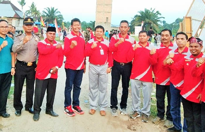Sekda Rohul Buka Open Tournament Sepak Bola Muara Dilam CUP II Tahun 2019